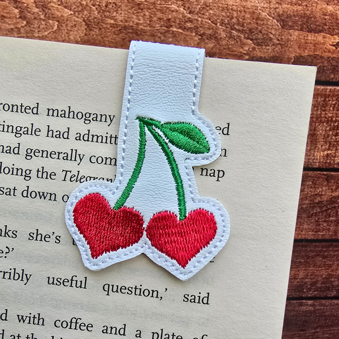 Cherry Hearts | Magnetic Bookmark