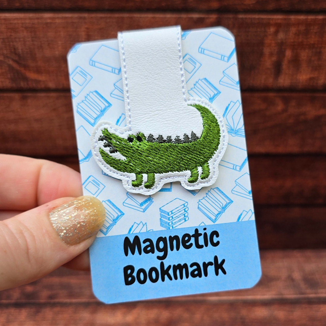 Crocodile | Magnetic Bookmark