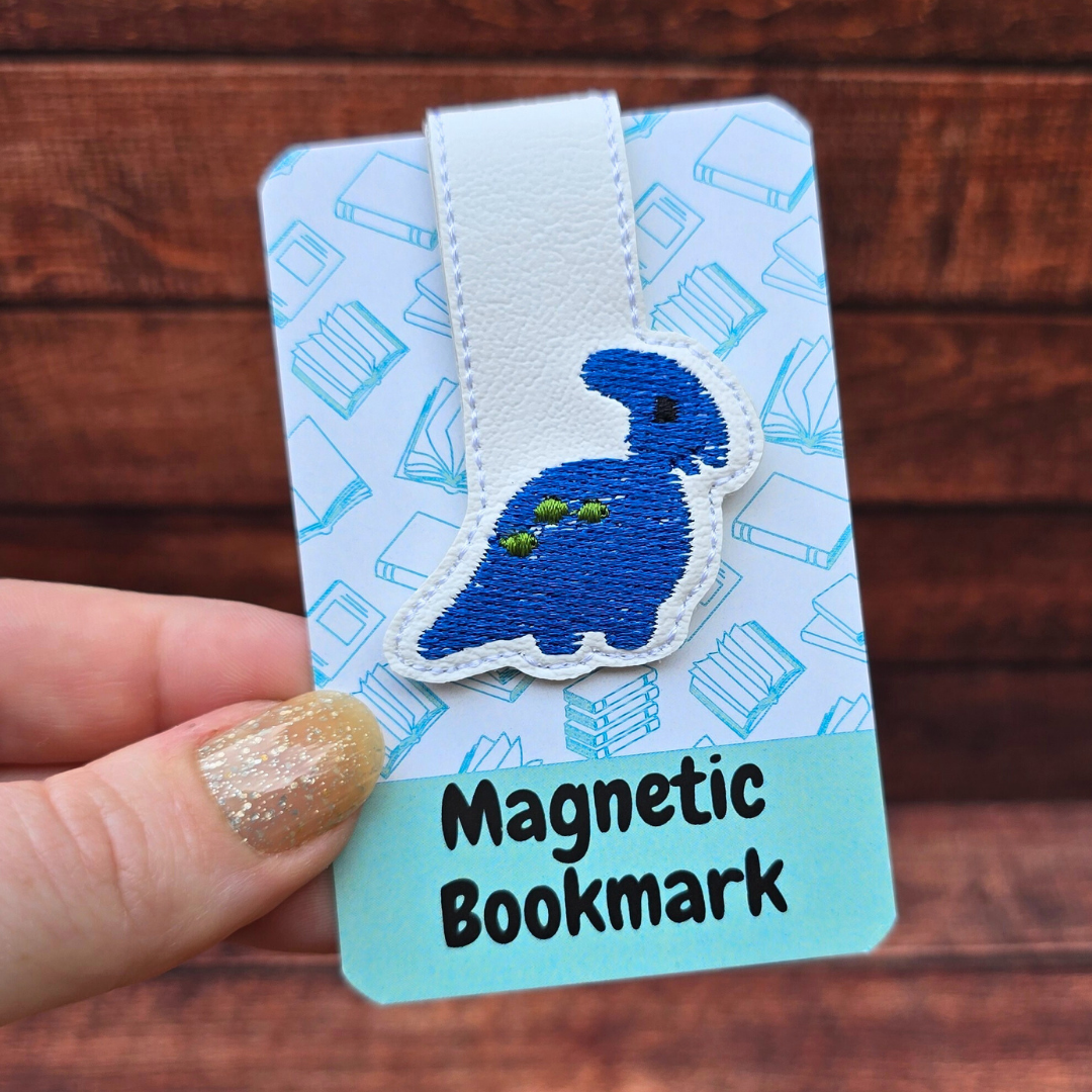 Parasaurolophus Dino | Magnetic Bookmark