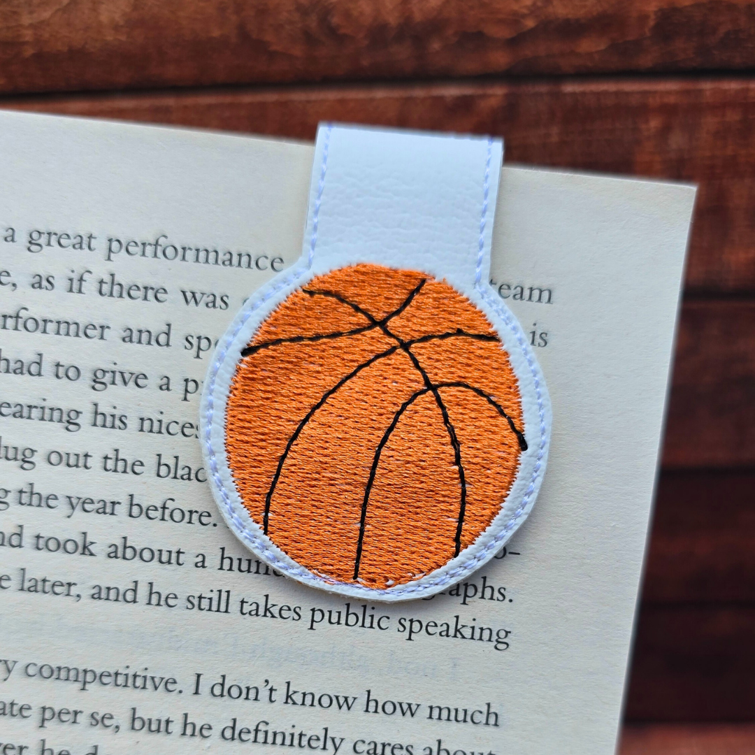 Basketball | Magnetic Bookmark