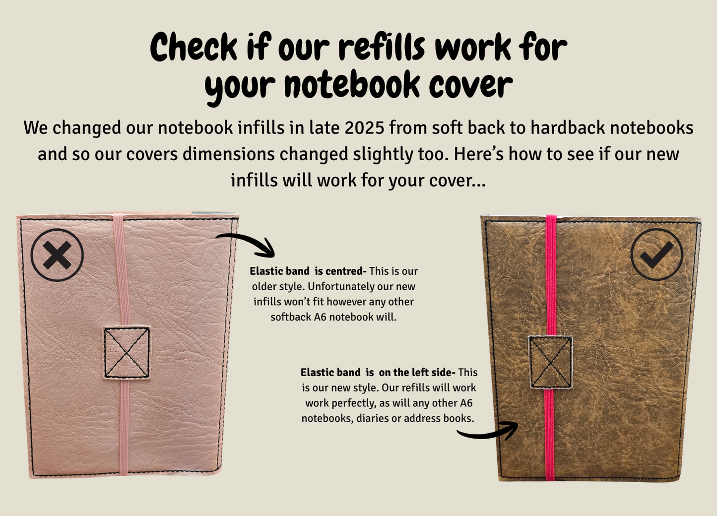 Refill A6 Notebook