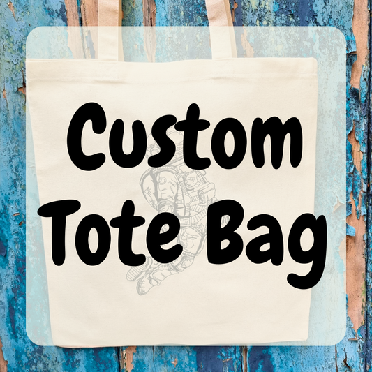 Custom Embroidered Tote Bag