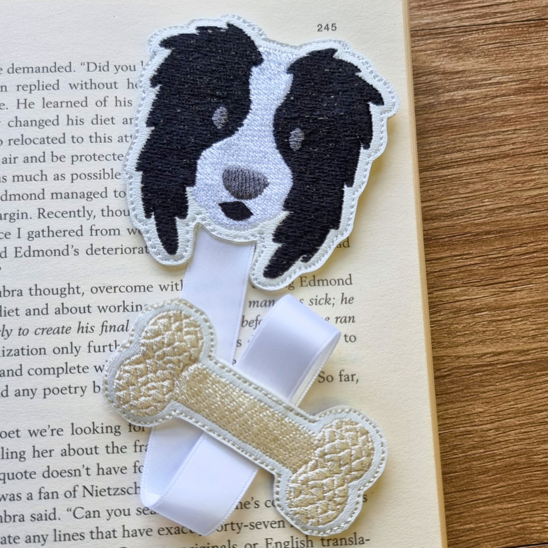 Border Collie | Ribbon Bookmark