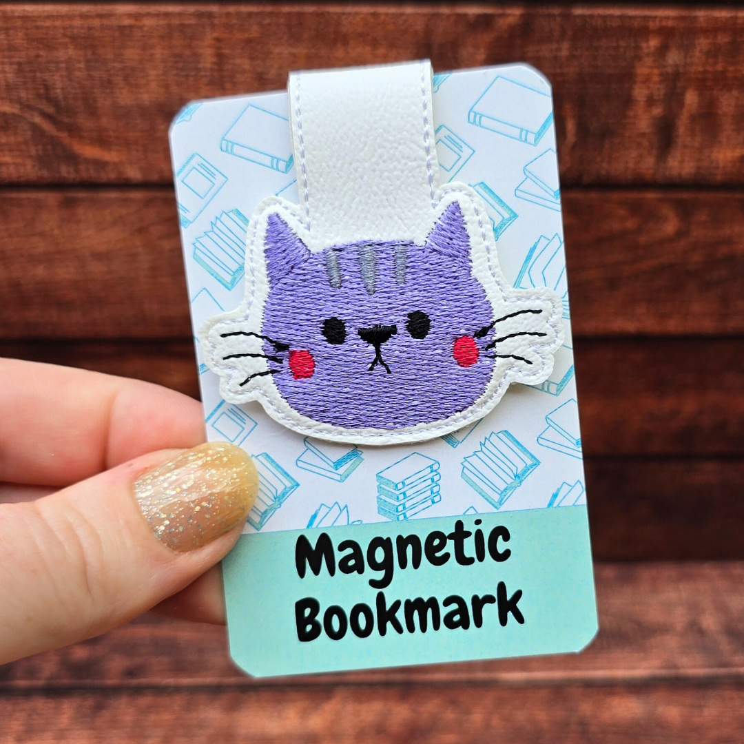 Cat Face | Magnetic Bookmark