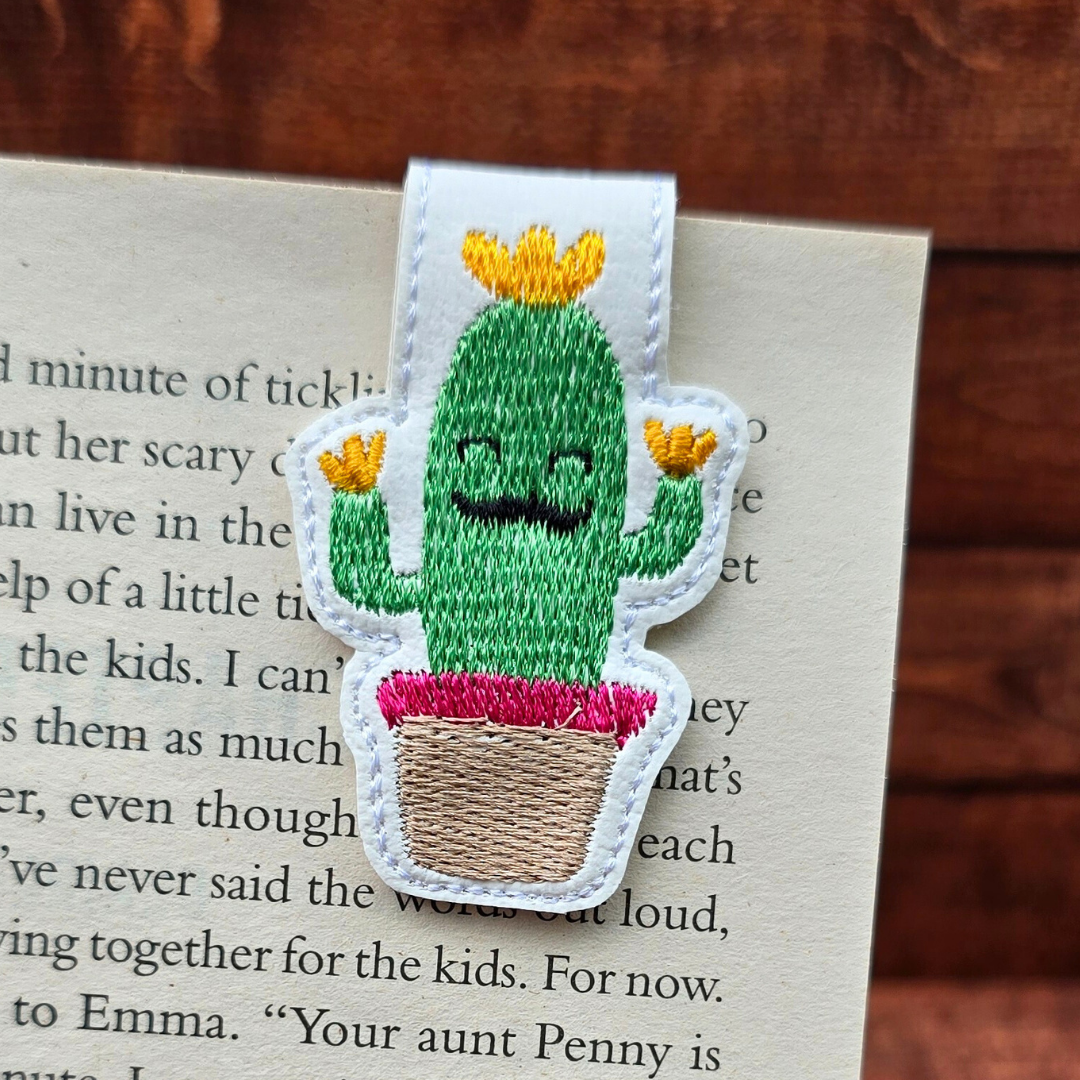 Mr Cactus | Magnetic Bookmark