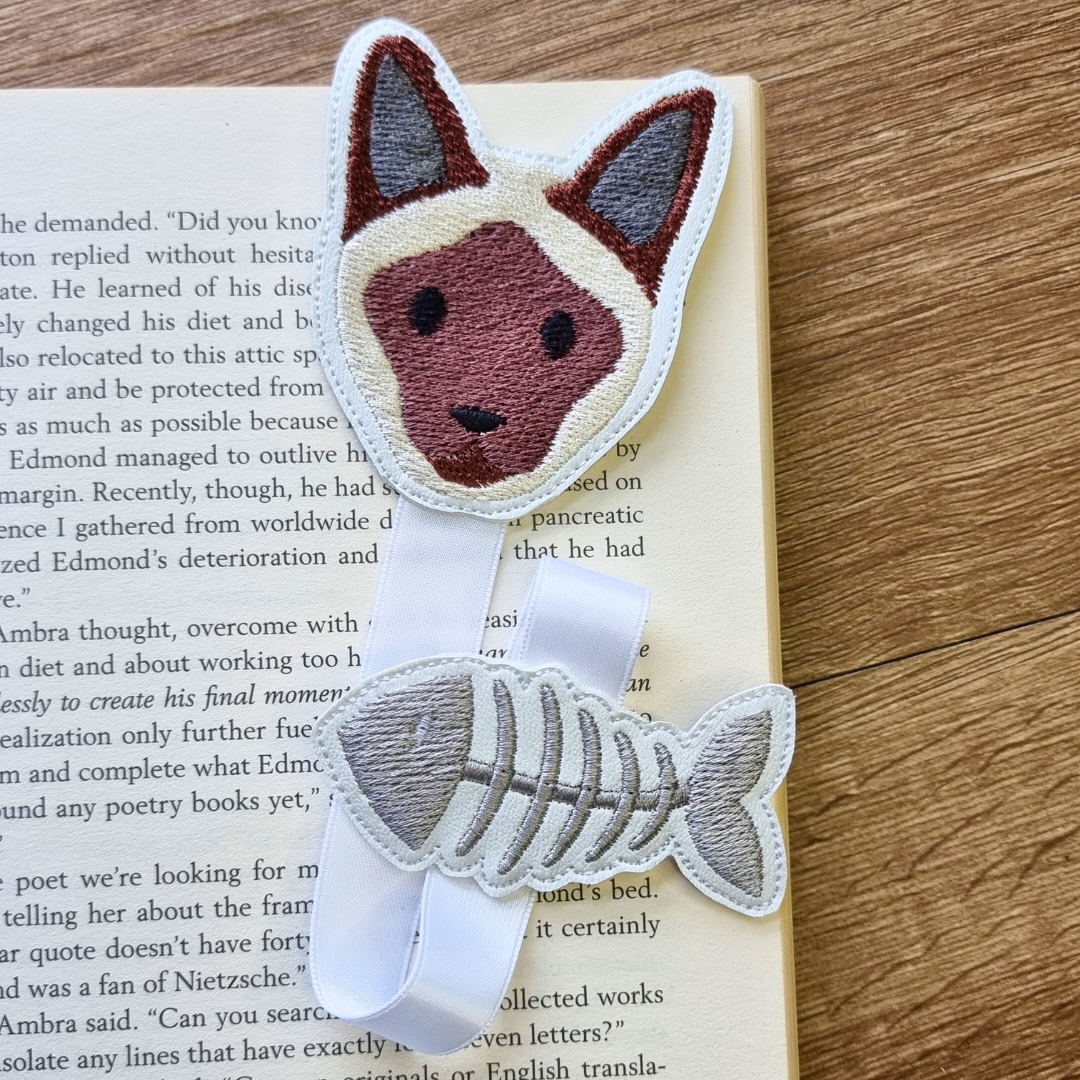 Siamese | Ribbon Bookmark