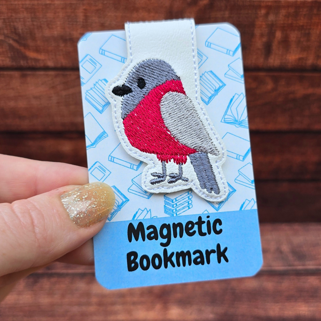 Grey Bird | Magnetic Bookmark