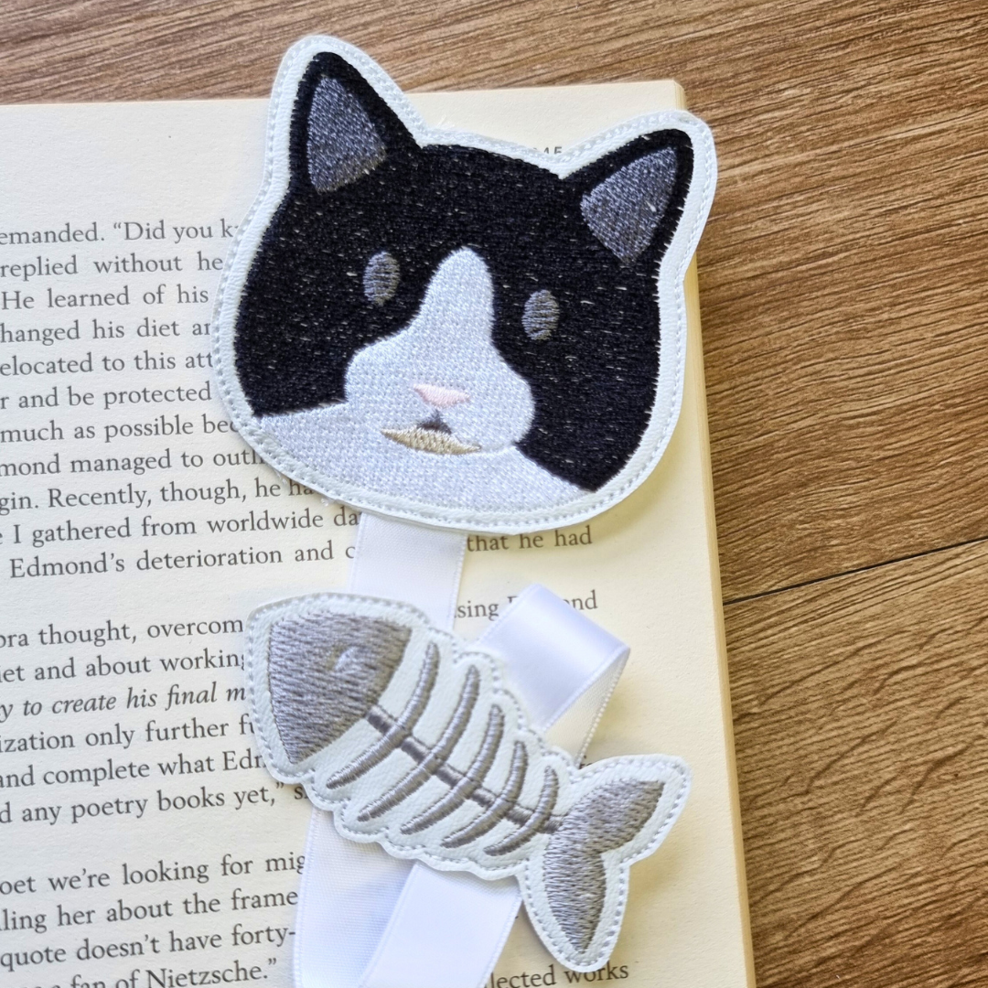 Manx Cat | Ribbon Bookmark