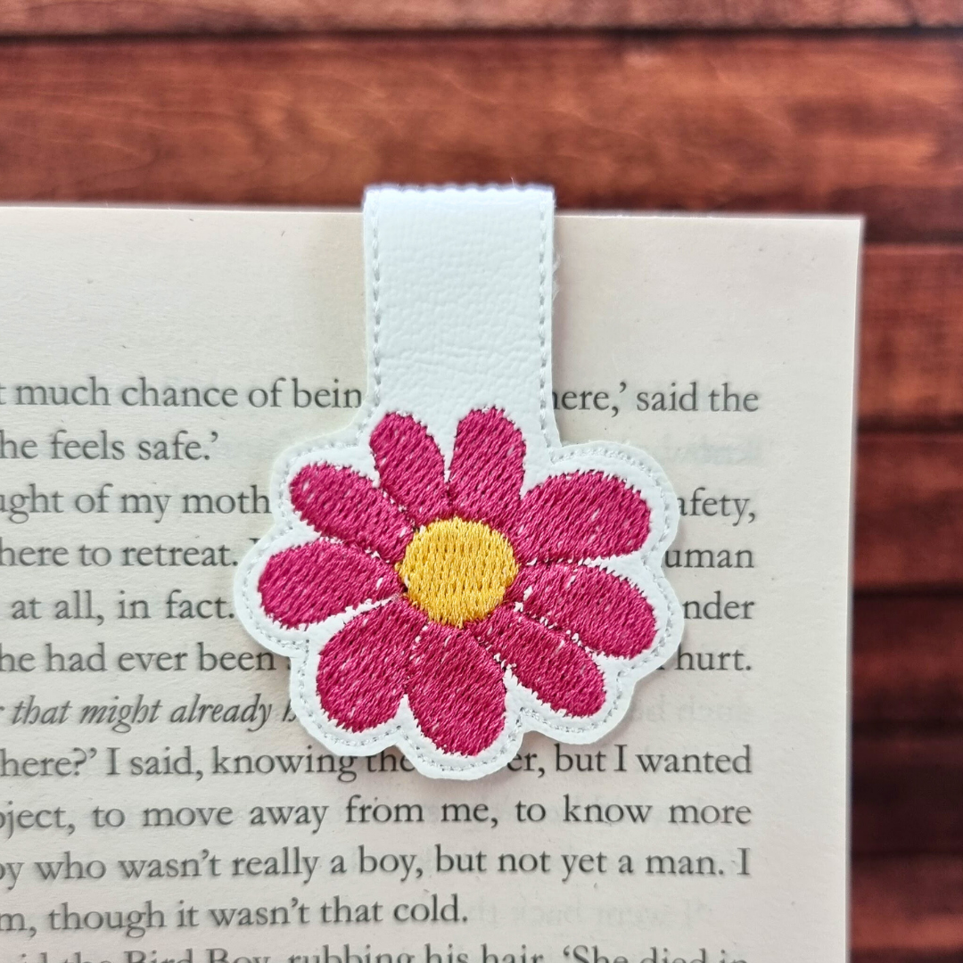 Pink Flower | Magnetic Bookmark