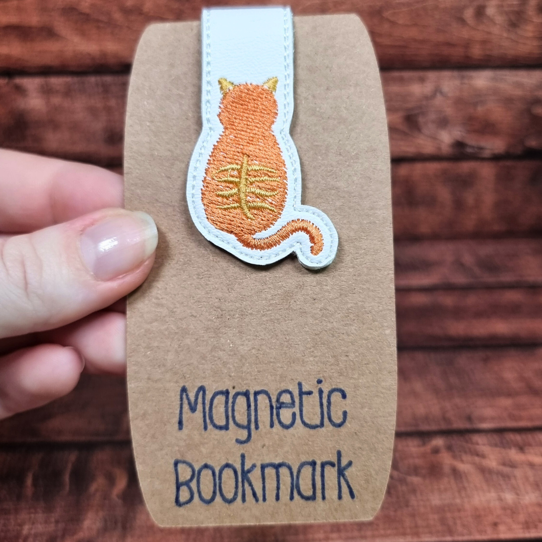 Tabby Cat | Magnetic Bookmark | Colour Choice