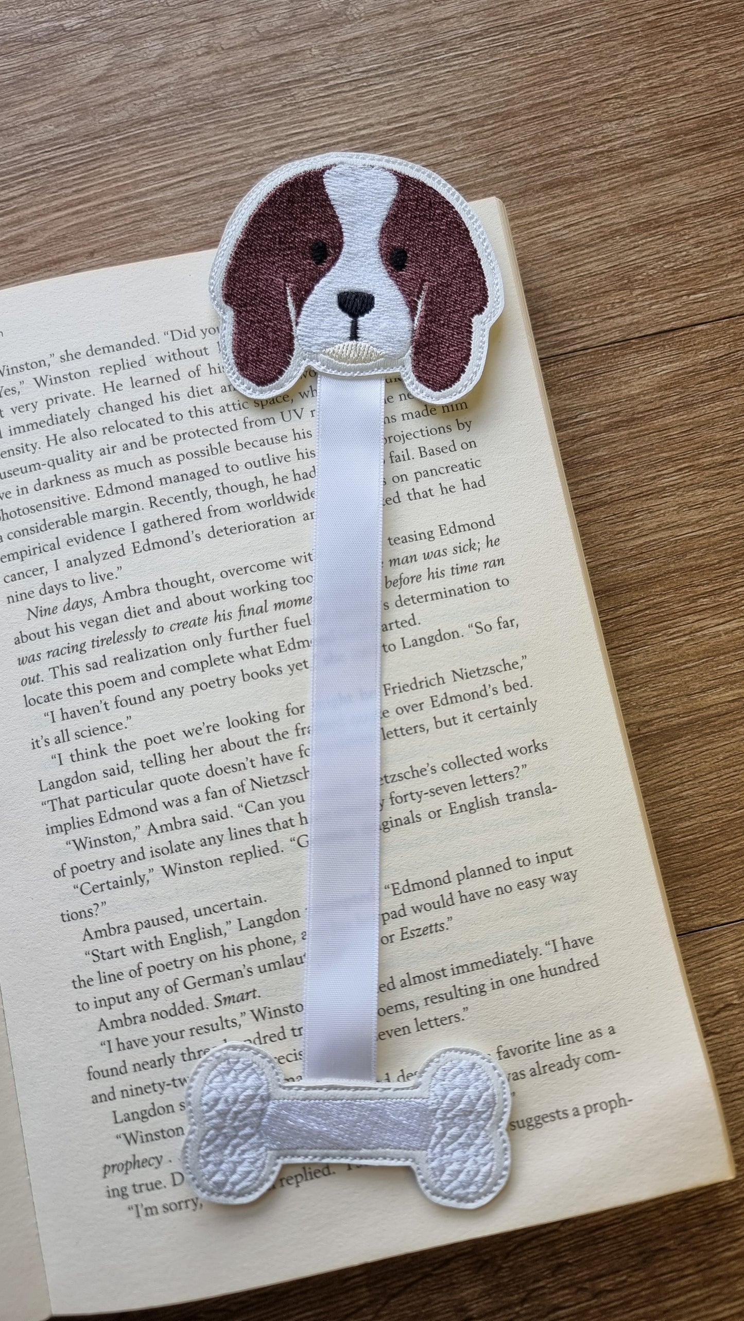 Springer Spaniel | Ribbon Bookmark