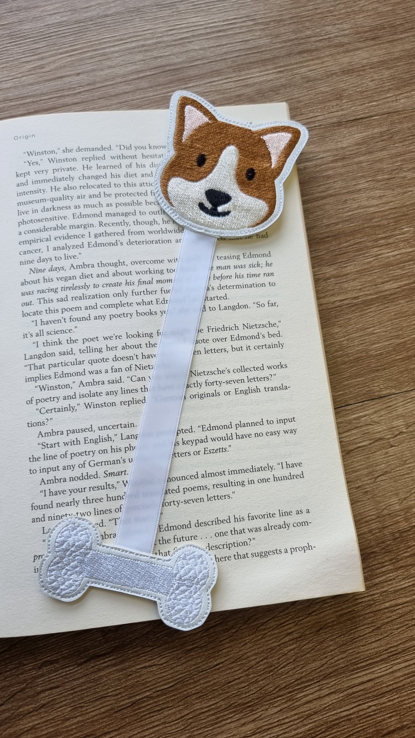 Corgi | Ribbon Bookmark