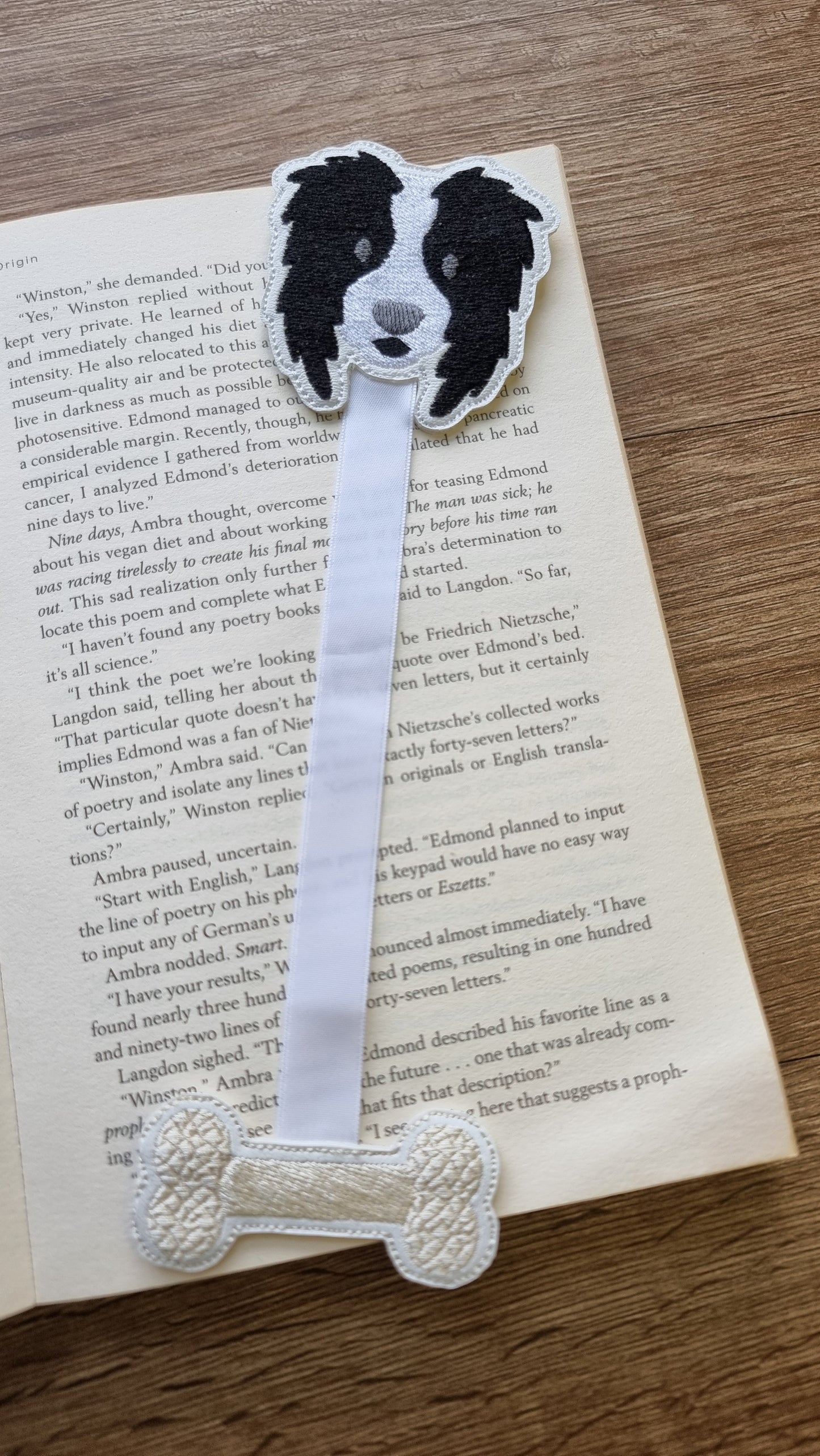 Border Collie | Ribbon Bookmark