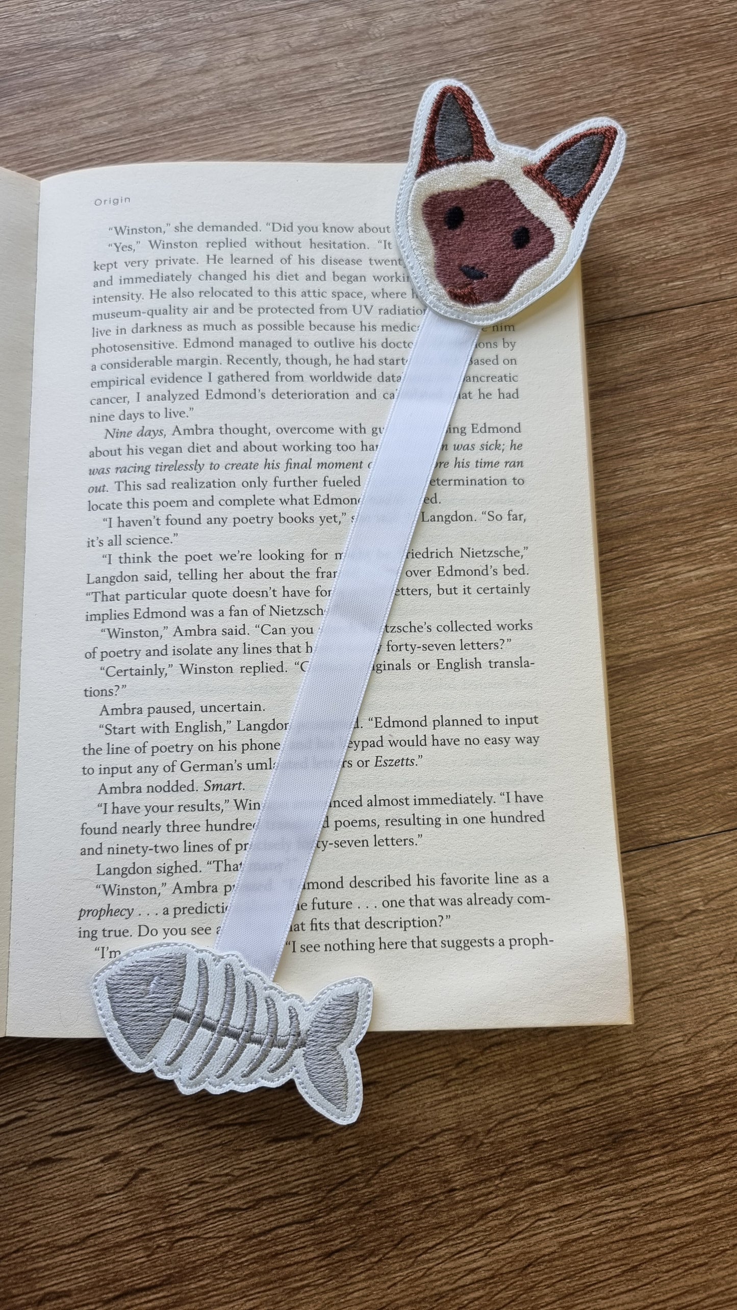 Siamese | Ribbon Bookmark