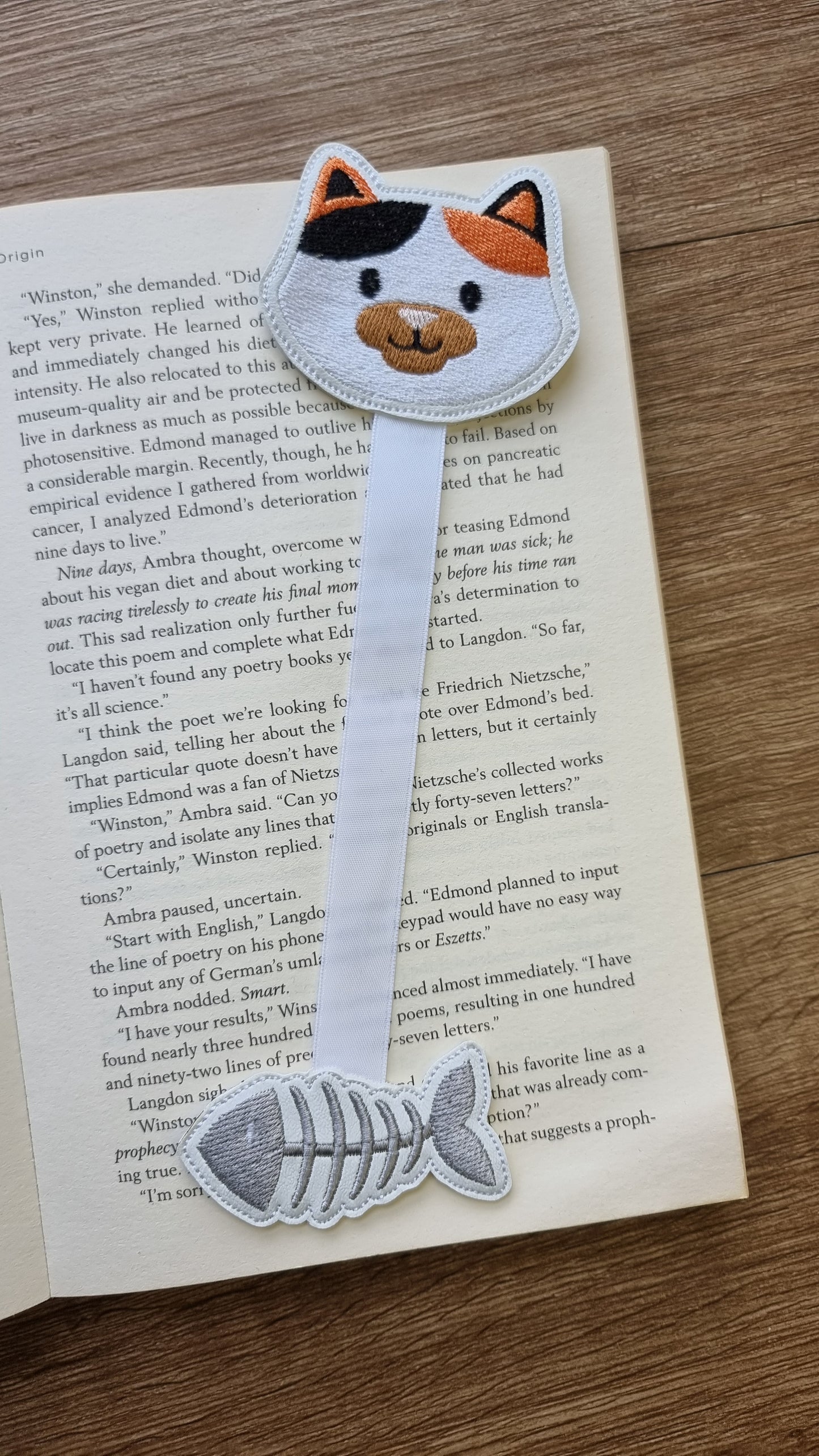 Calico | Ribbon Bookmark