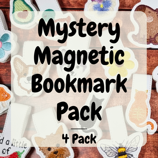 Mystery Magnetic Bookmark Set | 4 Pack