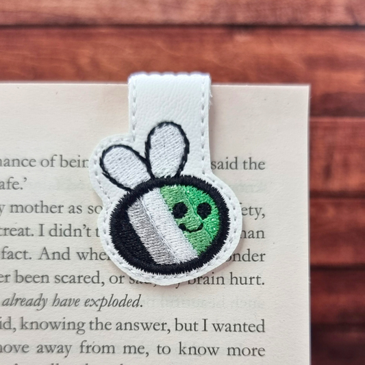 Aromantic Pride Bee | Magnetic Bookmark