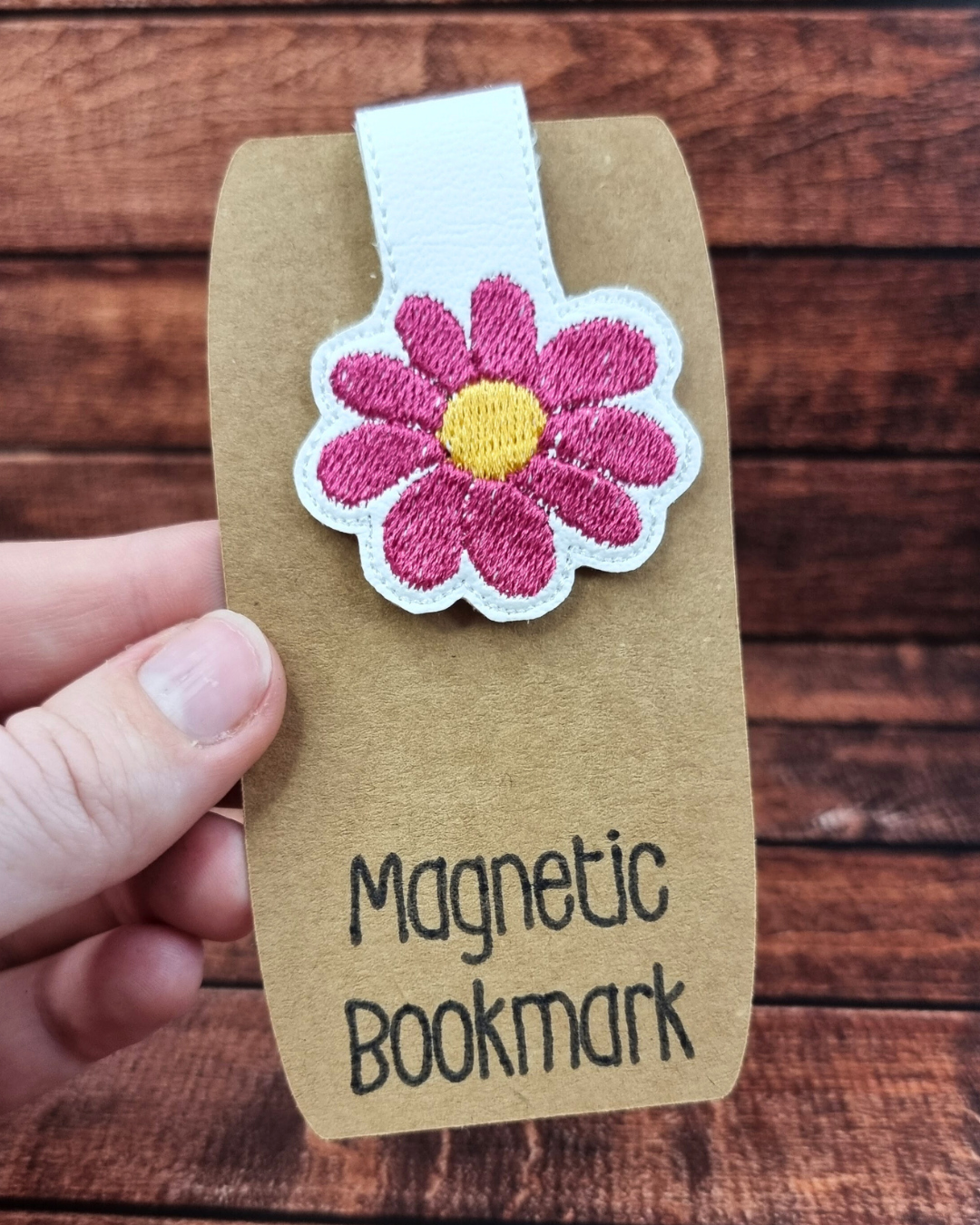 Pink Flower | Magnetic Bookmark