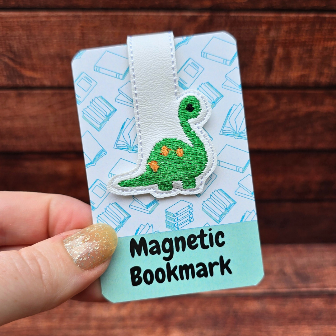 Brachiosaurus Dino | Magnetic Bookmark