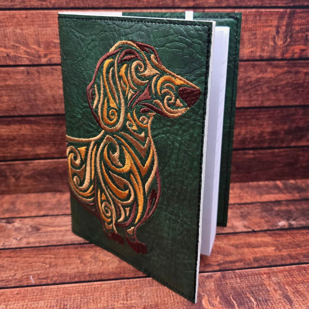 Dachshund | A6 Embroidered Notebook