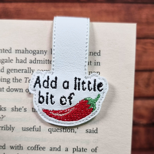 Add A Little Bot Of Spice | Magnetic Bookmark