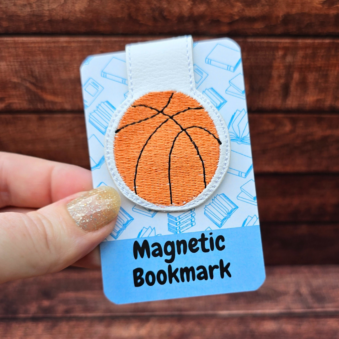 Basketball | Magnetic Bookmark