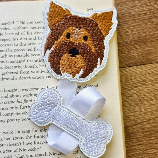 Yorkie | Ribbon Bookmark