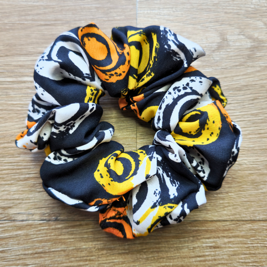 Sunflower 'Changing Circles' Super Soft Crepe Scrunchie | Hair Tie