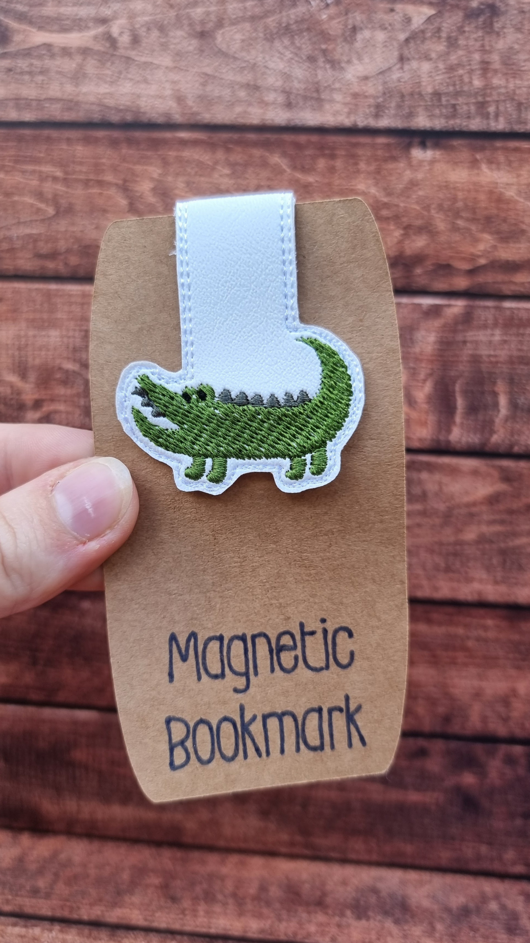 Crocodile | Magnetic Bookmark