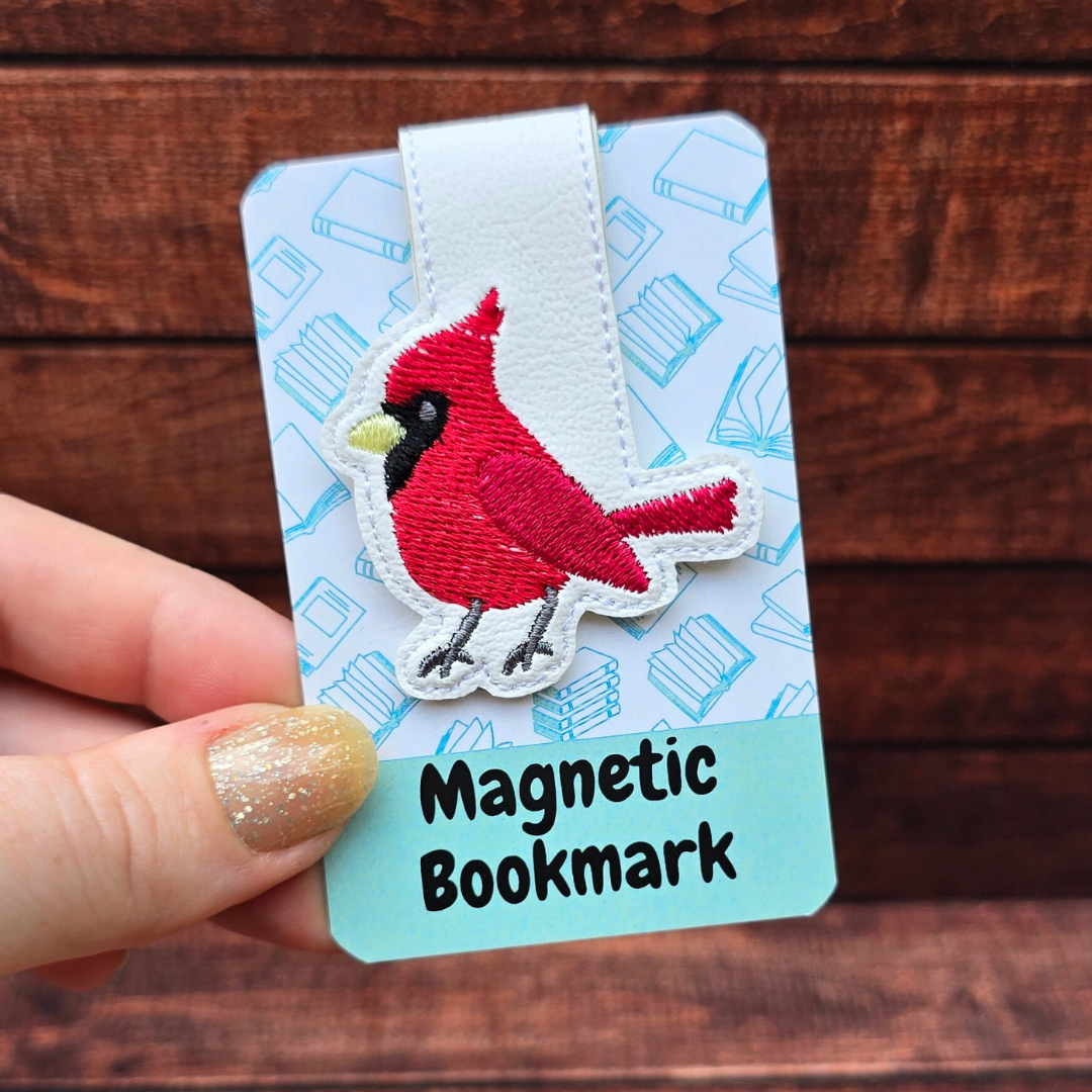 Cardinal | Magnetic Bookmark