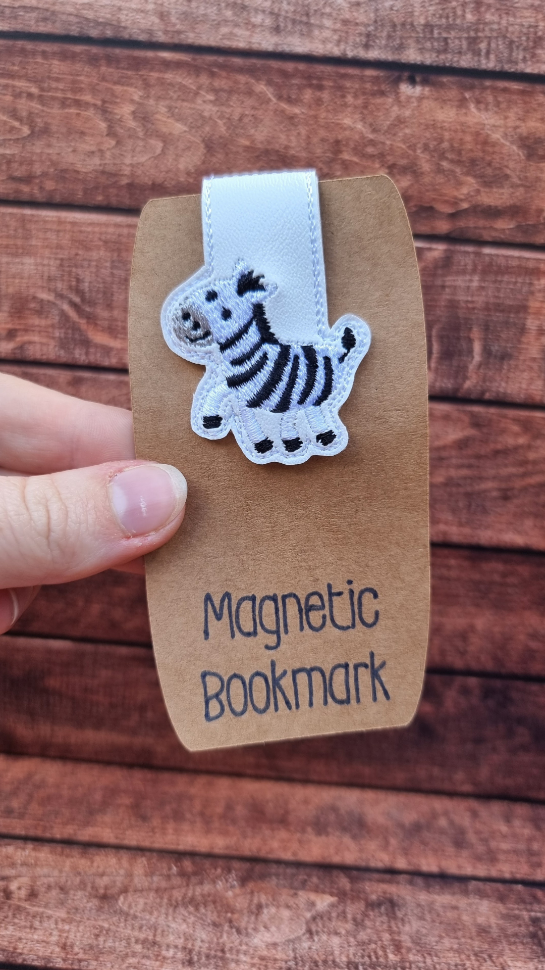 Zebra | Magnetic Bookmark