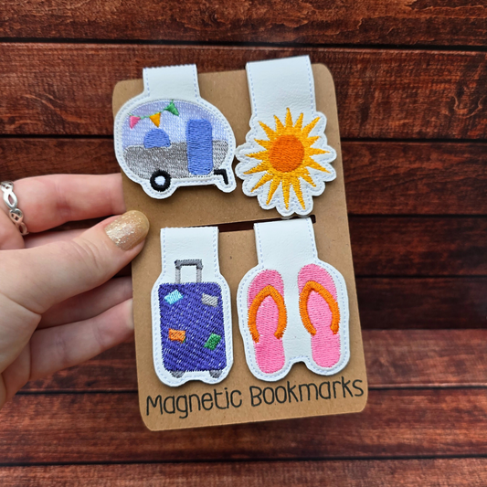 Summer Holidays | Magnetic Bookmark Set