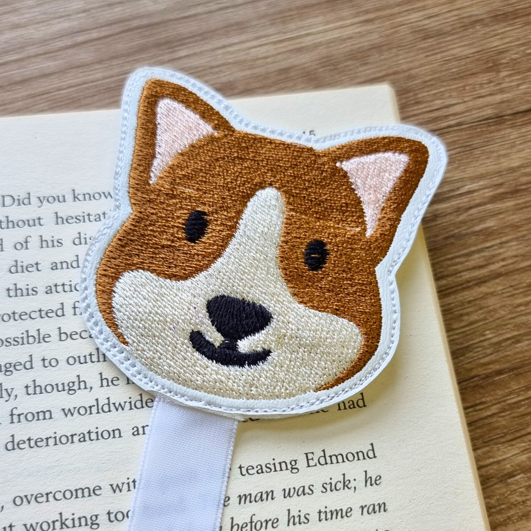 Corgi | Ribbon Bookmark