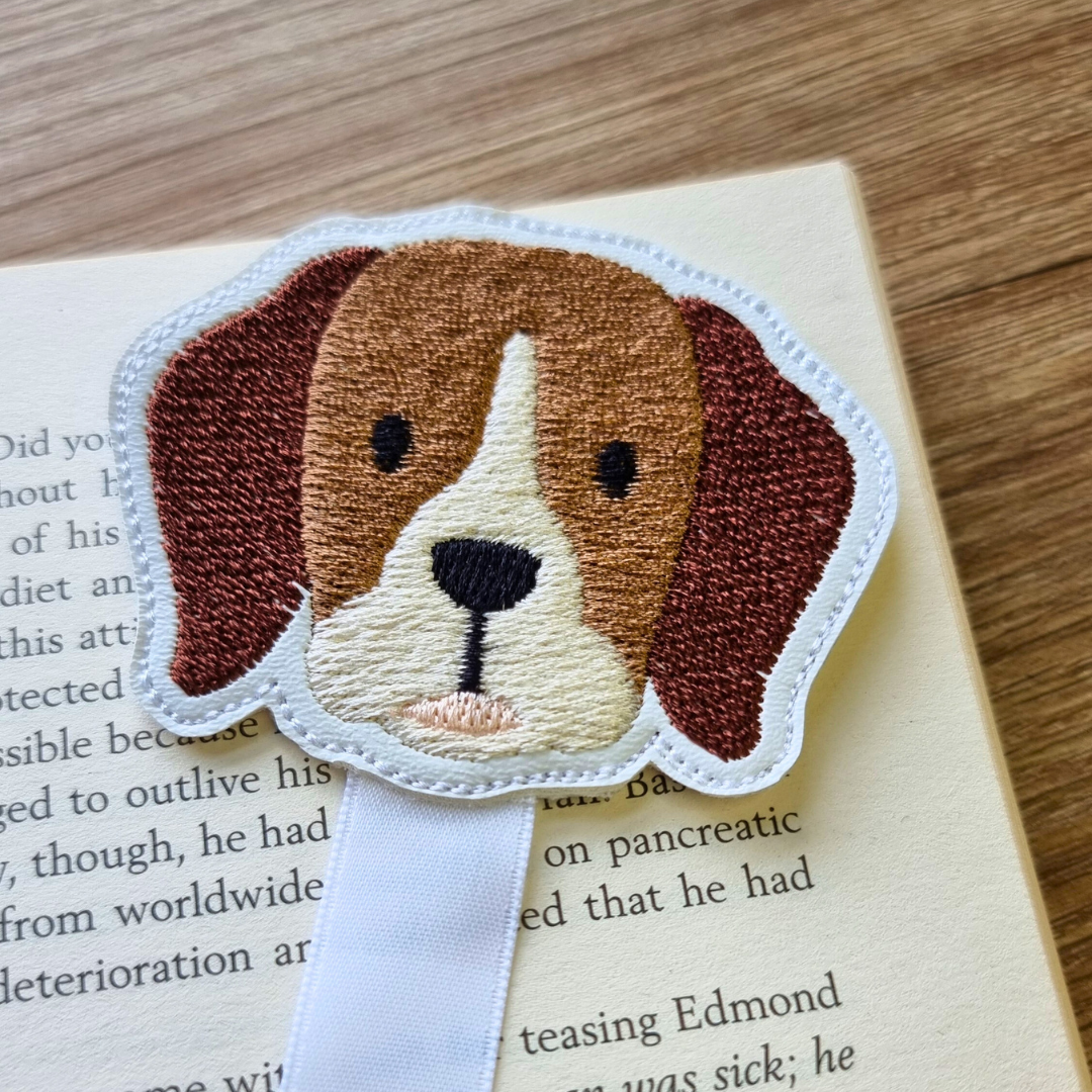 Beagle | Ribbon Bookmark