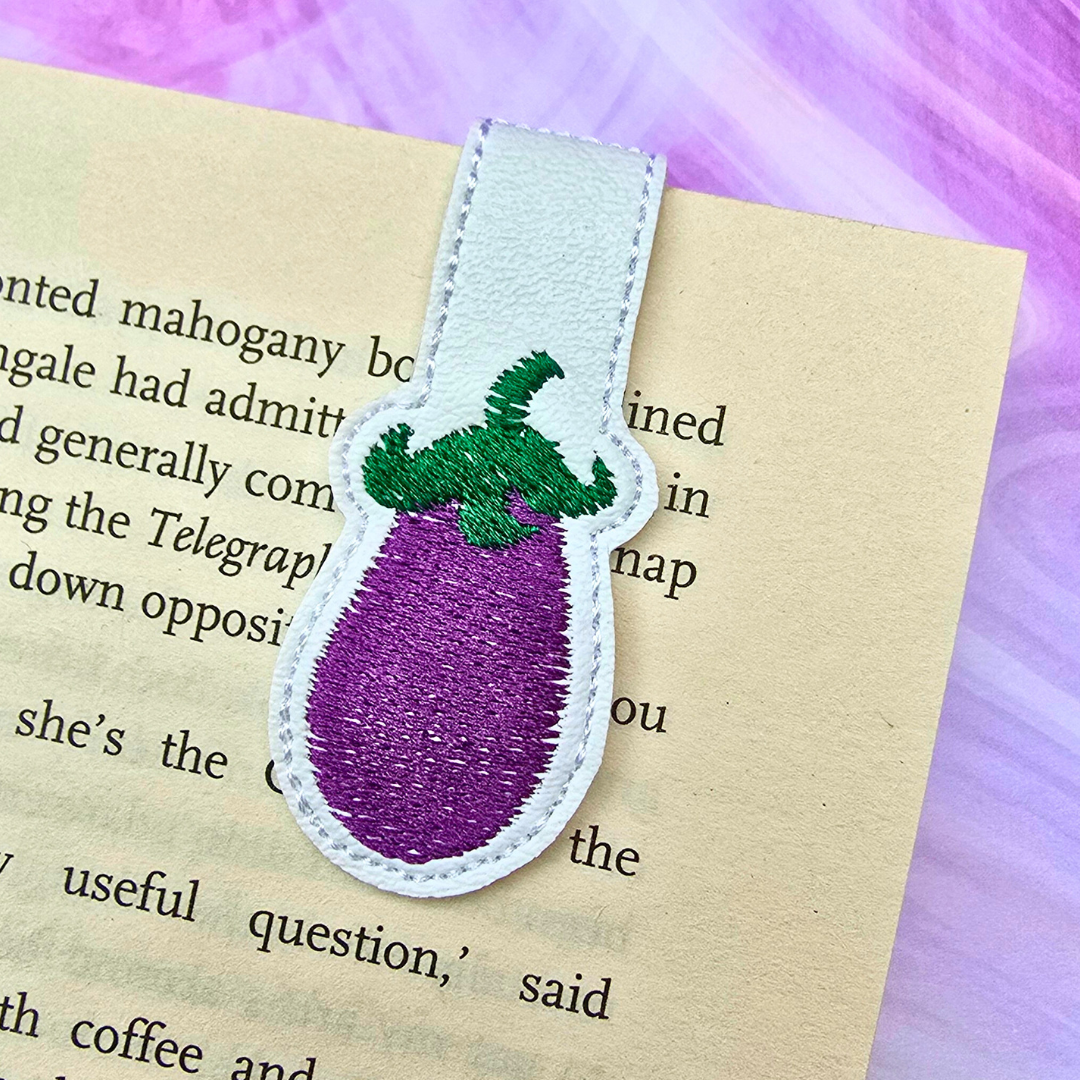 Aubergine | Magnetic Bookmark