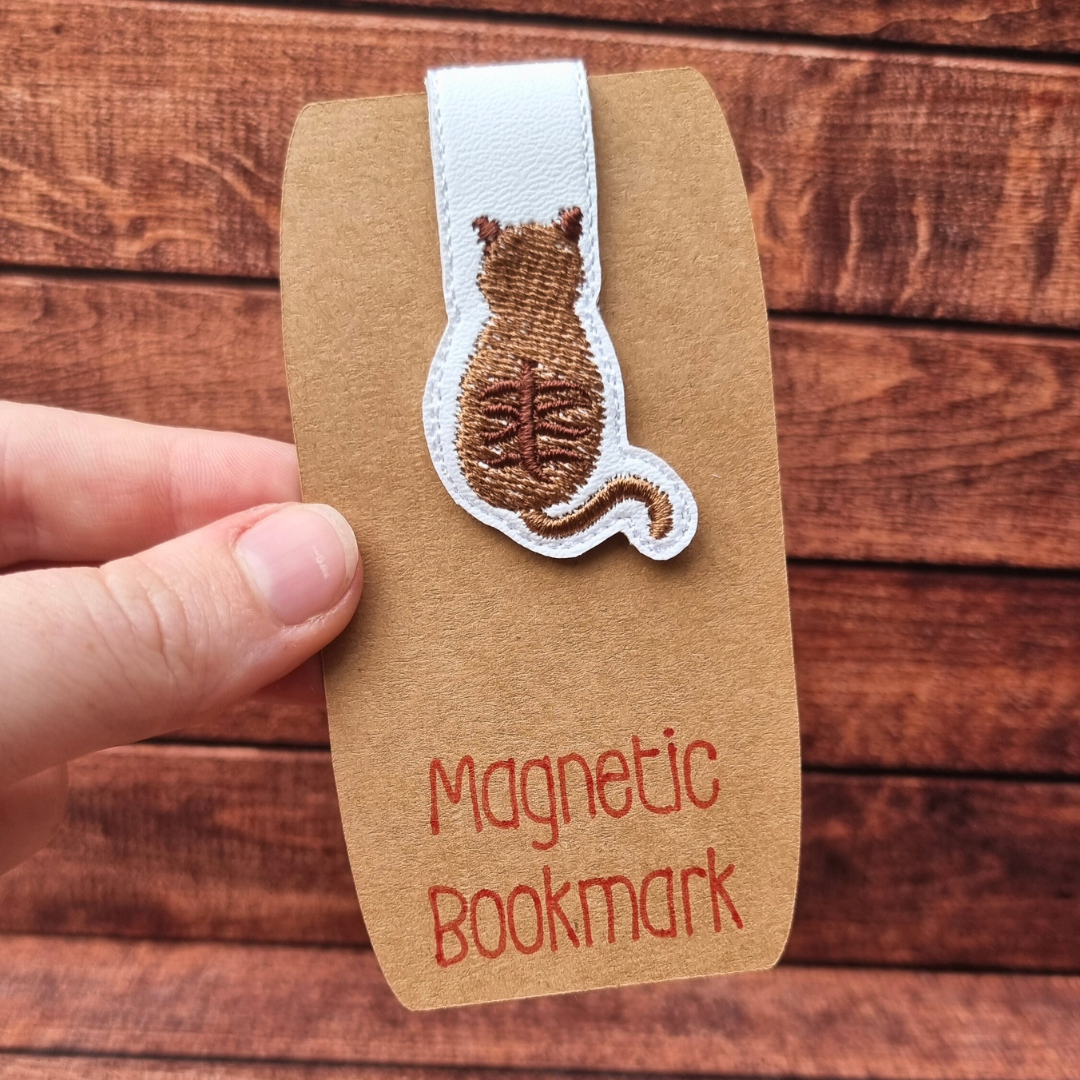 Tabby Cat | Magnetic Bookmark | Colour Choice