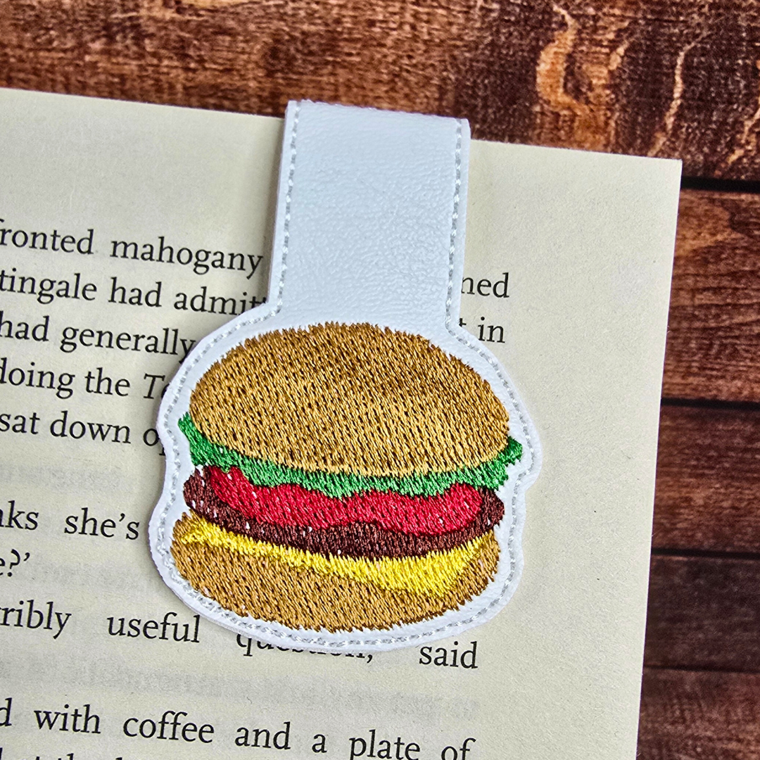 Burger and Fries | Magnetic Bookmark Set