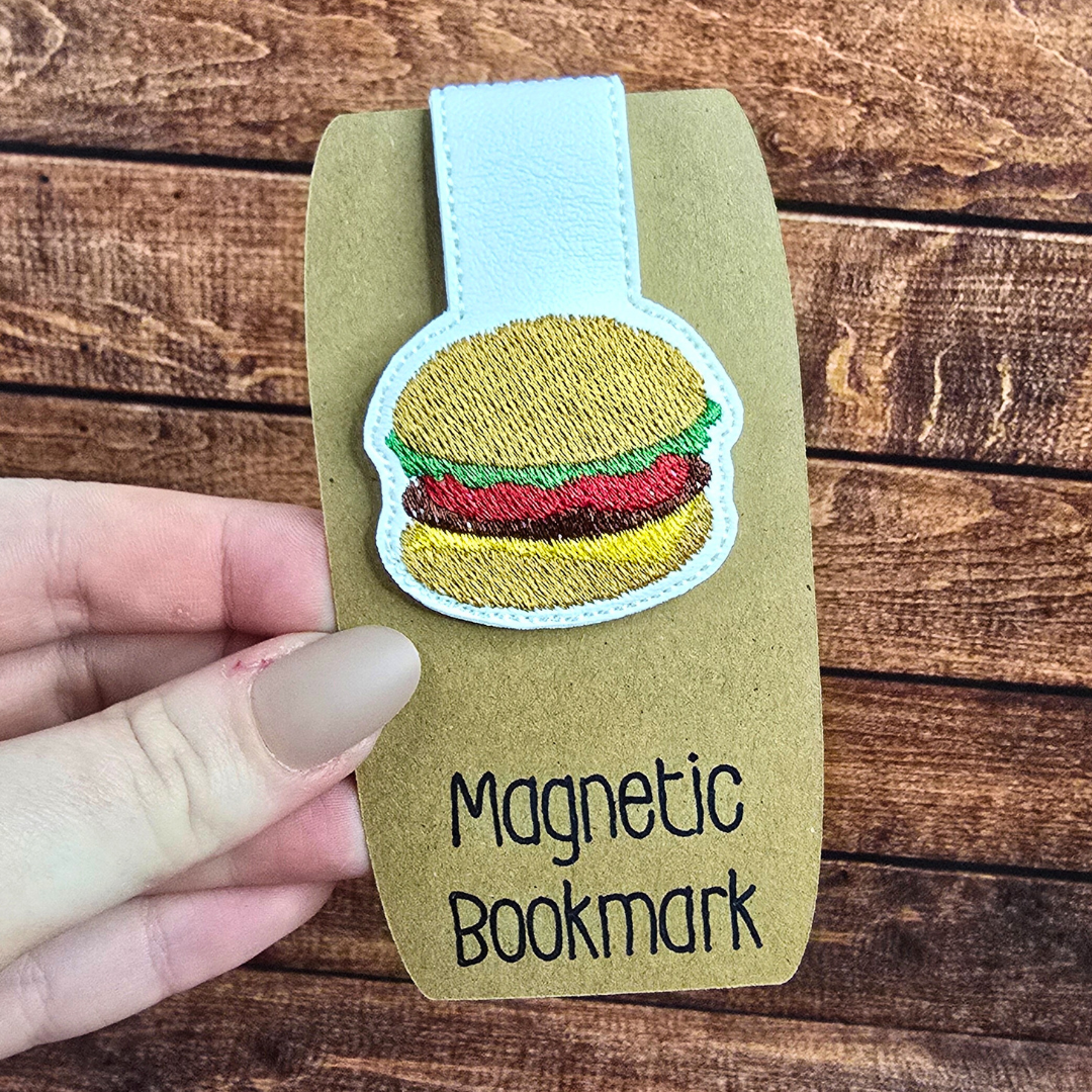 Burger | Magnetic Bookmark