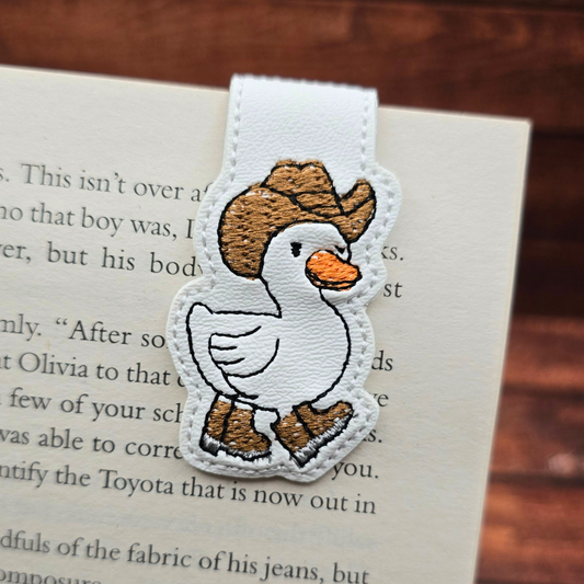 Cowboy Duck | Magnetic Bookmark