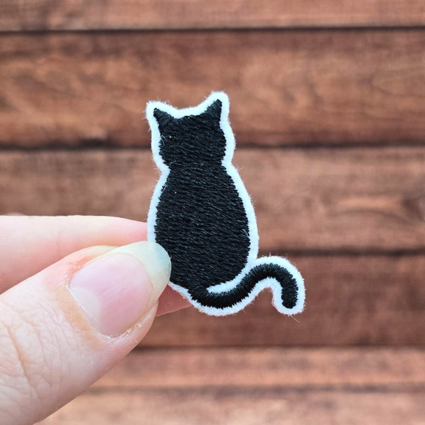 Black Cat | Mini Iron on Patch