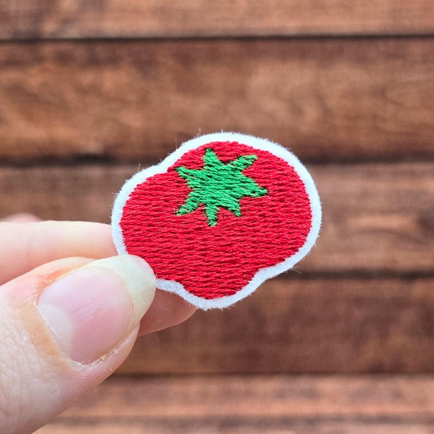 Tomato | Mini Iron on Patch