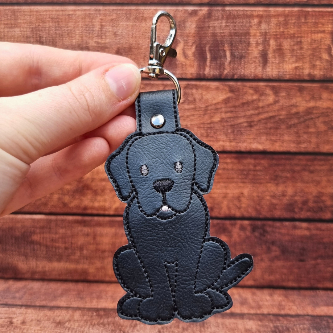 Labrador | Embroidered Keychain