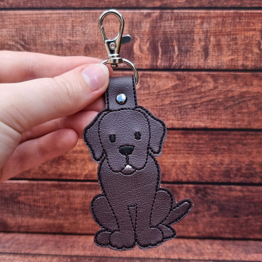 Labrador | Embroidered Keychain