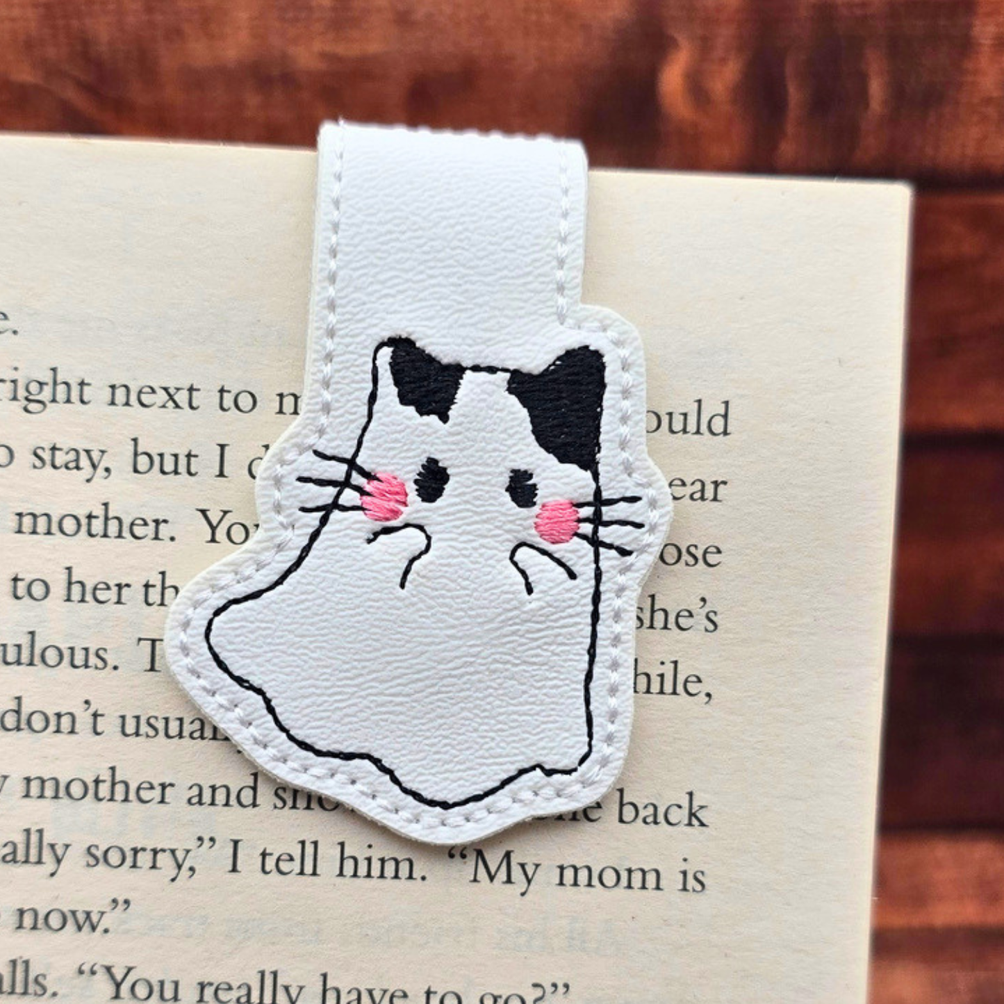 Cat Ghost | Magnetic Bookmark