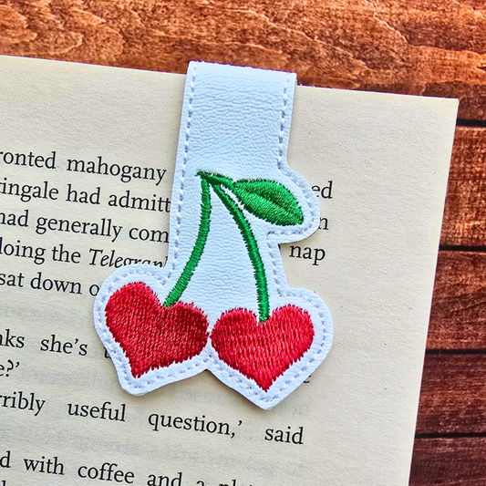 Cherry Hearts | Magnetic Bookmark