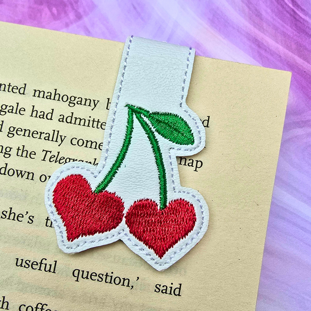 Cherry Hearts | Magnetic Bookmark