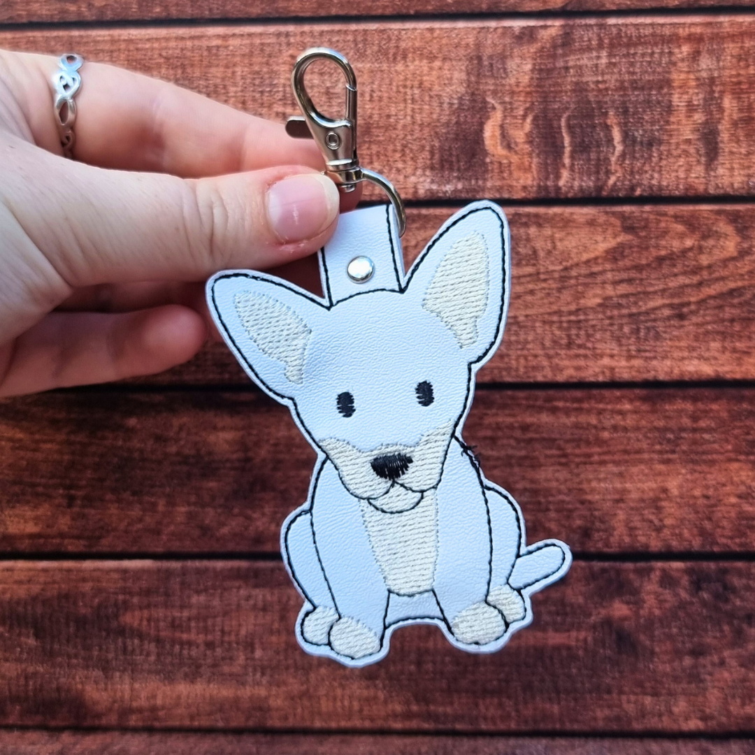 Chihuahua | Embroidered Keychain