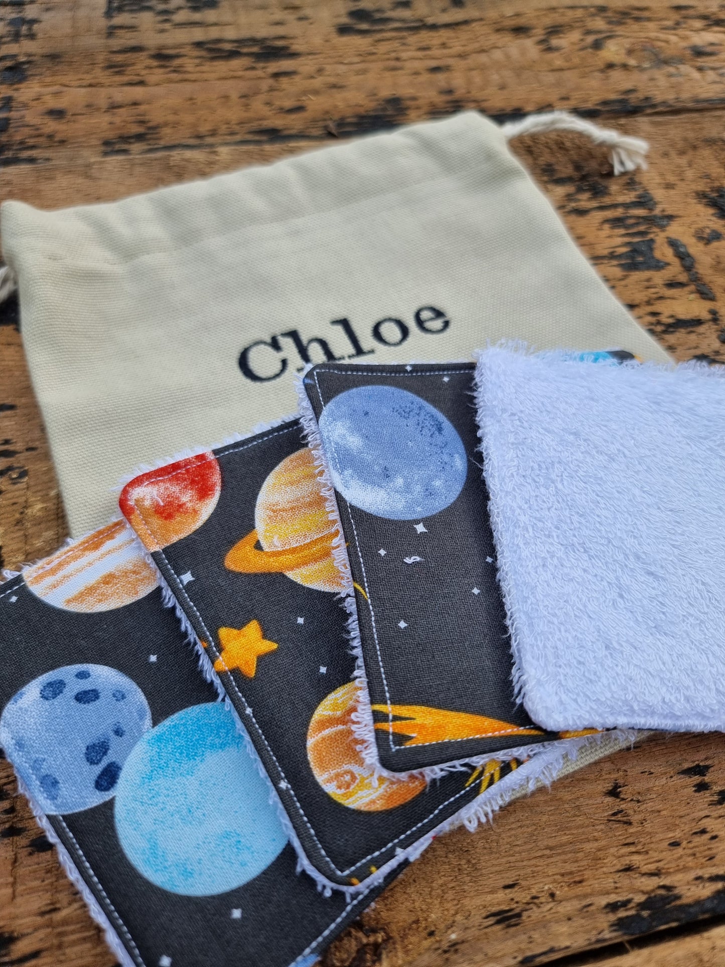 Out Of Space Reusable Bamboo Wipes