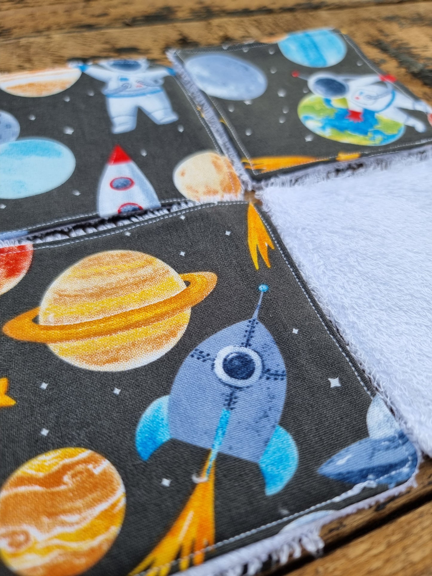 Out Of Space Reusable Bamboo Wipes