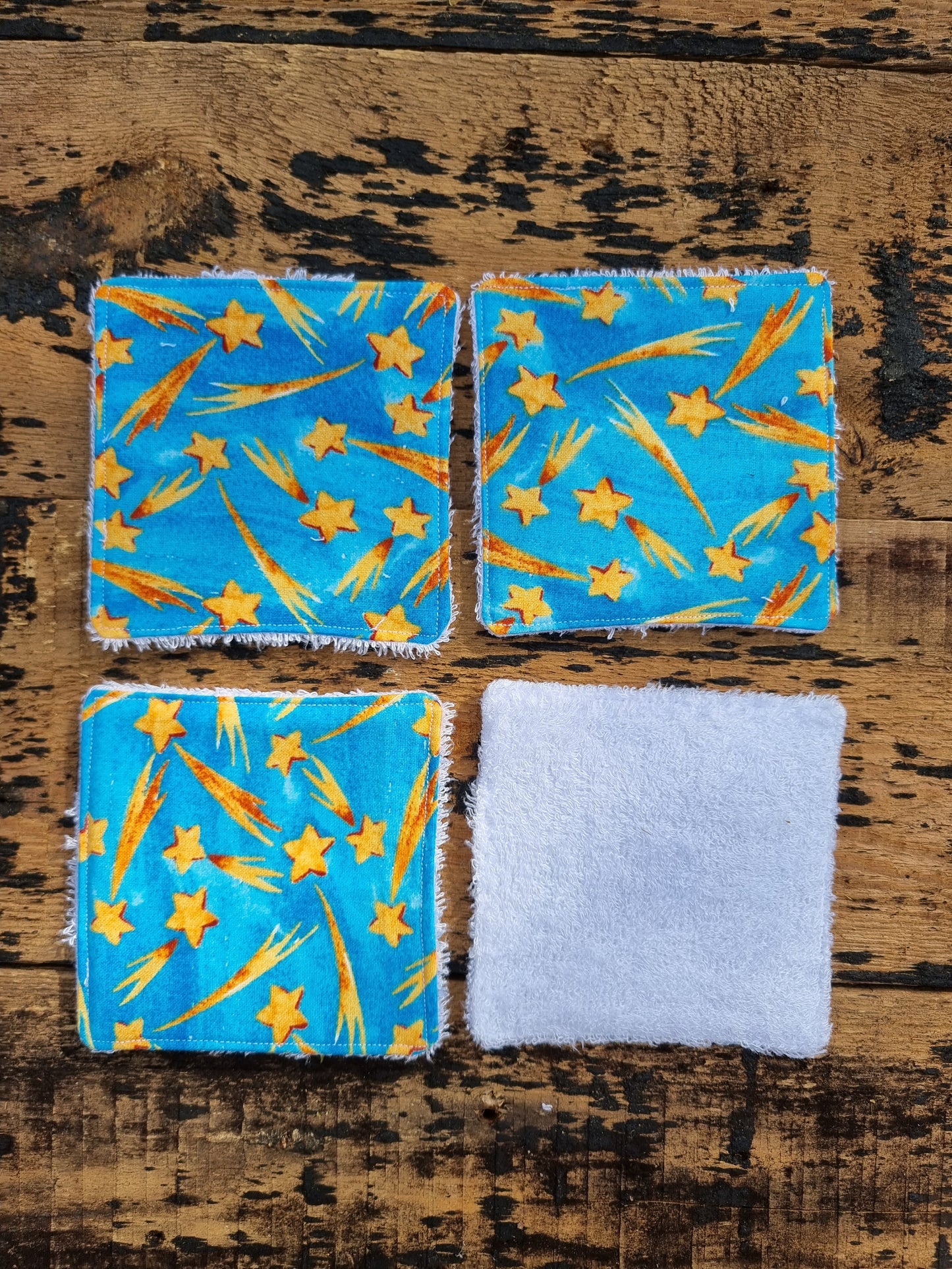 Shooting Stars Reusable Bamboo Wipes